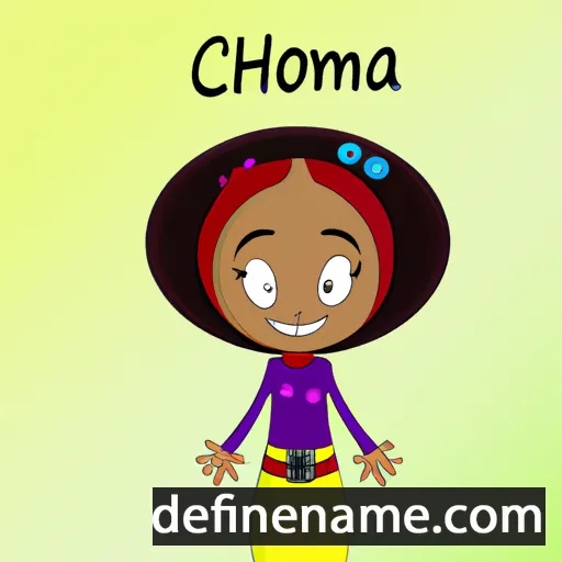 Chiomara cartoon