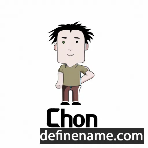 cartoon of the name Chion