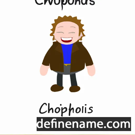 cartoon of the name Chionides