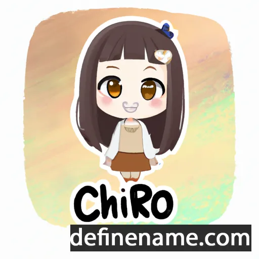 cartoon of the name Chiori