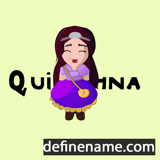 cartoon of the name Chiquinquirá