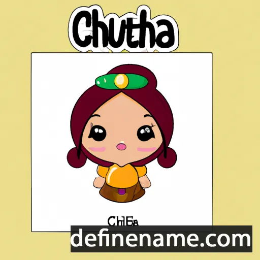 cartoon of the name Chiquitta