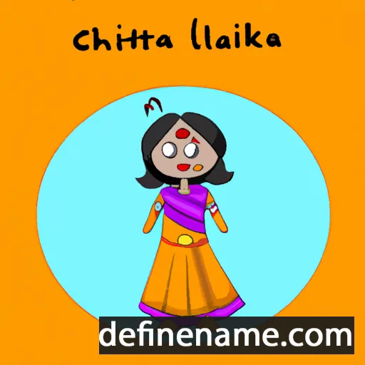 cartoon of the name Chitraleka