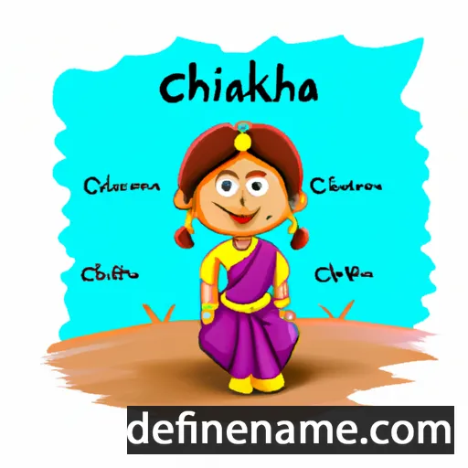 cartoon of the name Chitramukha