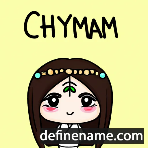 Chiyami cartoon