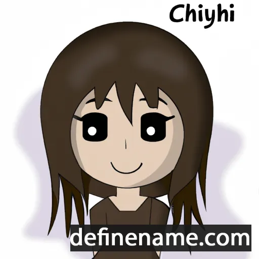 cartoon of the name Chiyuki