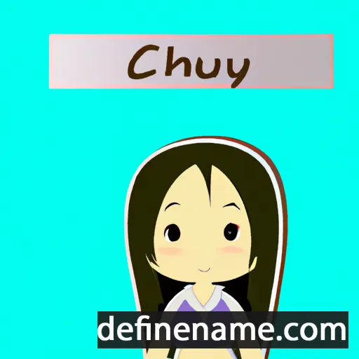 Chiyuu cartoon