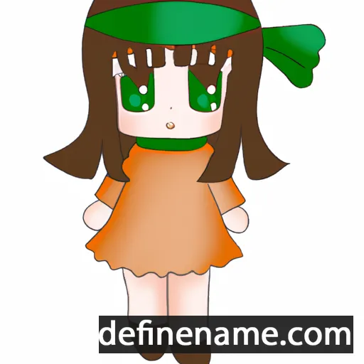 cartoon of the name Chiyuumi