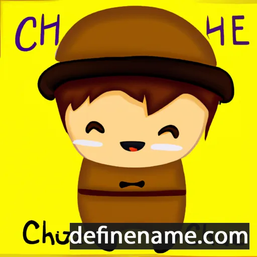 cartoon of the name Chizuye