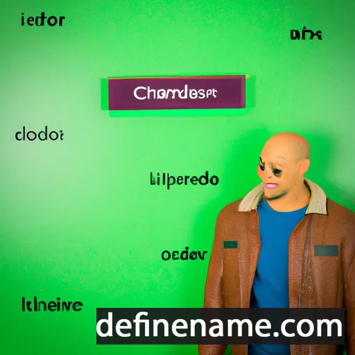 cartoon of the name Chlodomer