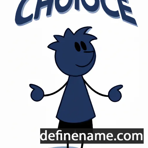 cartoon of the name Choice