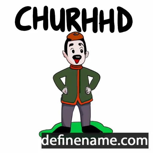 cartoon of the name Choirudin