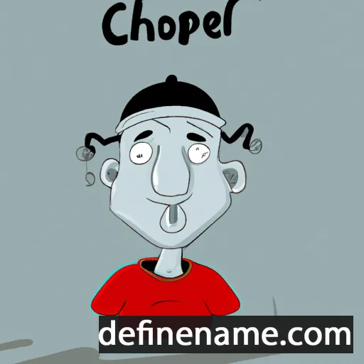 Chophel cartoon