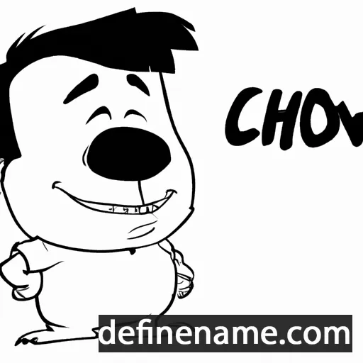 Chow cartoon