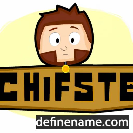 cartoon of the name Chrest