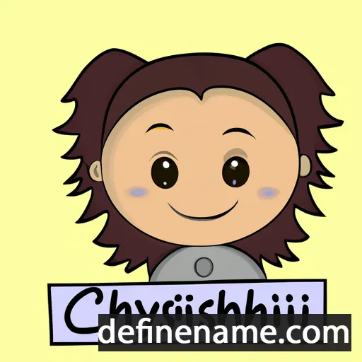 Chrislyn cartoon