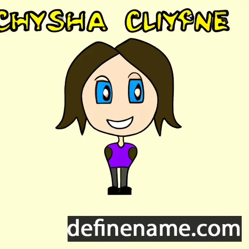 Chrislynn cartoon