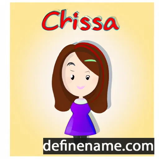 Chrissa cartoon