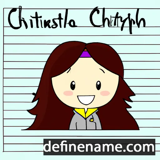 Christalyn cartoon