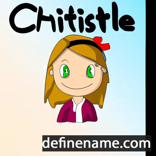 Christell cartoon