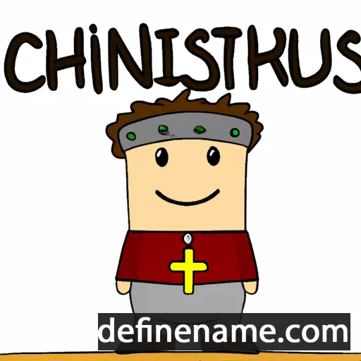 Christinus cartoon