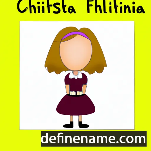 Christoffelina cartoon