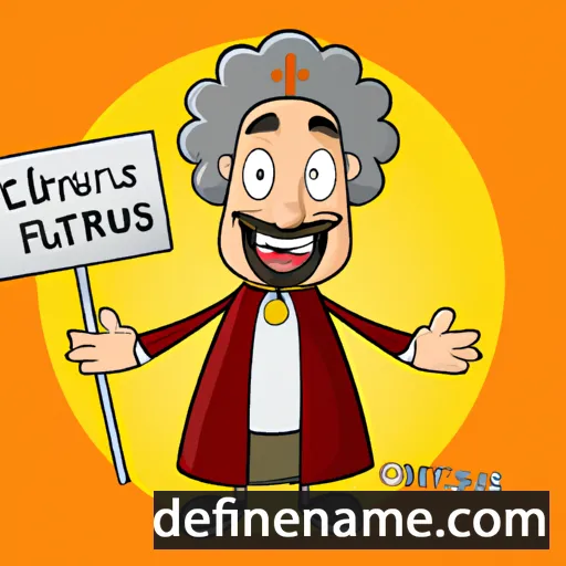 cartoon of the name Christoforus