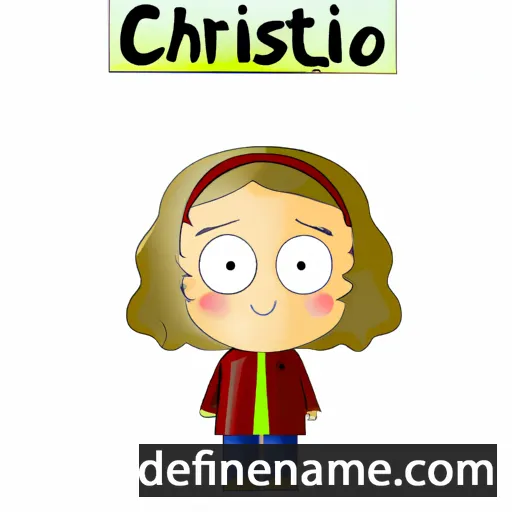 Christoli cartoon