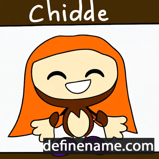 Chrodechilde cartoon