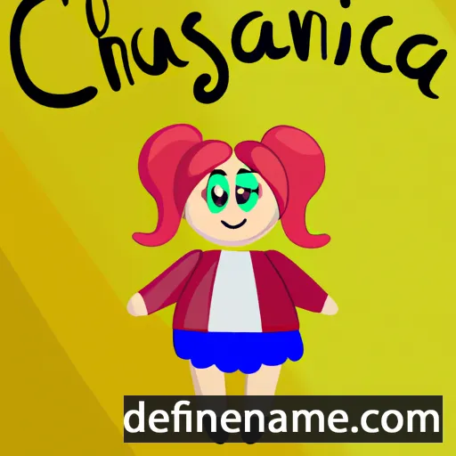 cartoon of the name Chryścijanica