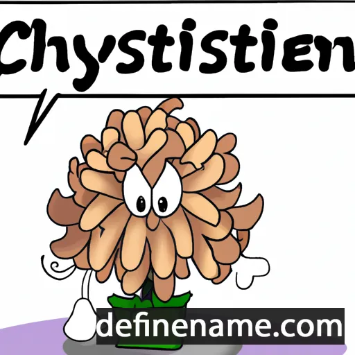 Chrysant cartoon