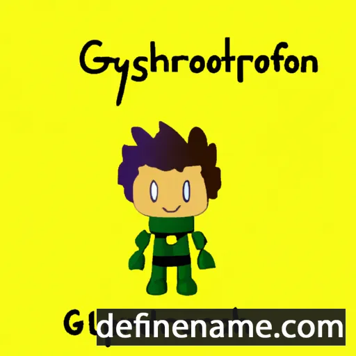 cartoon of the name Chrysaor