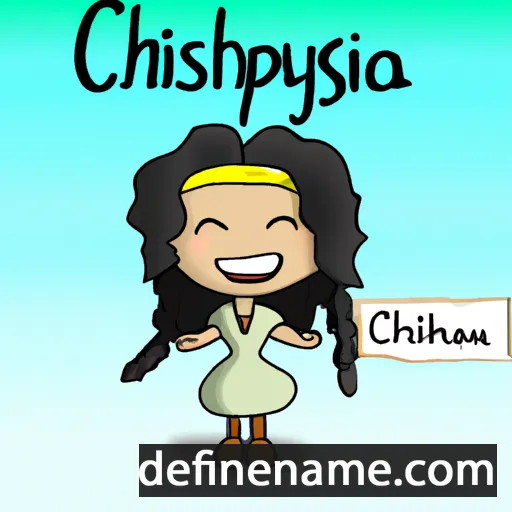 Chryscina cartoon