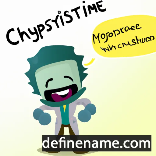 Chrysostome cartoon