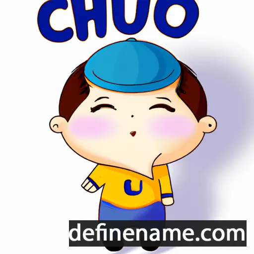 cartoon of the name Chu