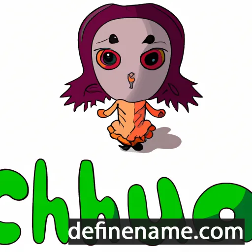 cartoon of the name Chucha