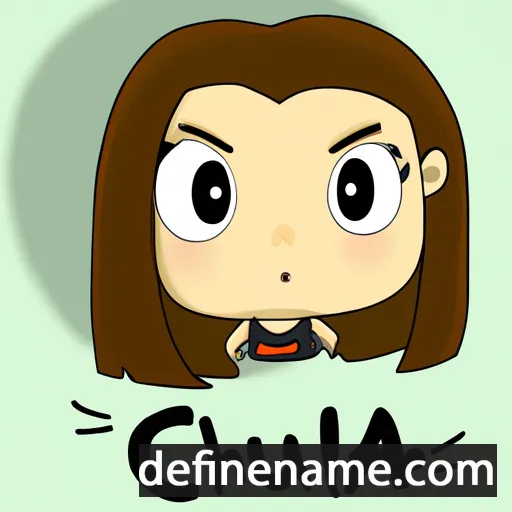 cartoon of the name Chula