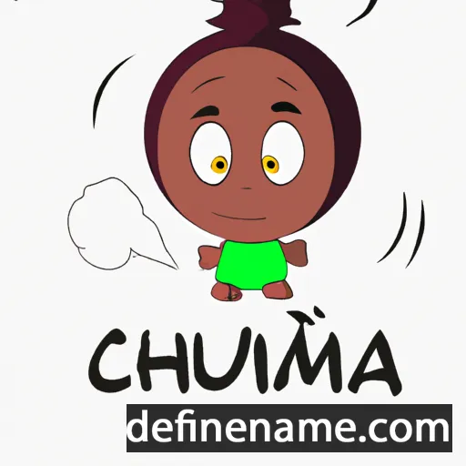 cartoon of the name Chuma