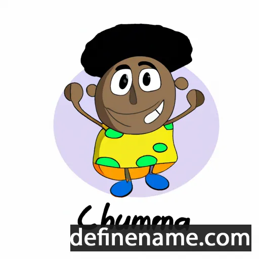 cartoon of the name Chumani