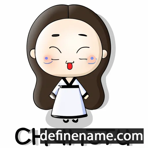 cartoon of the name Chun-hyang