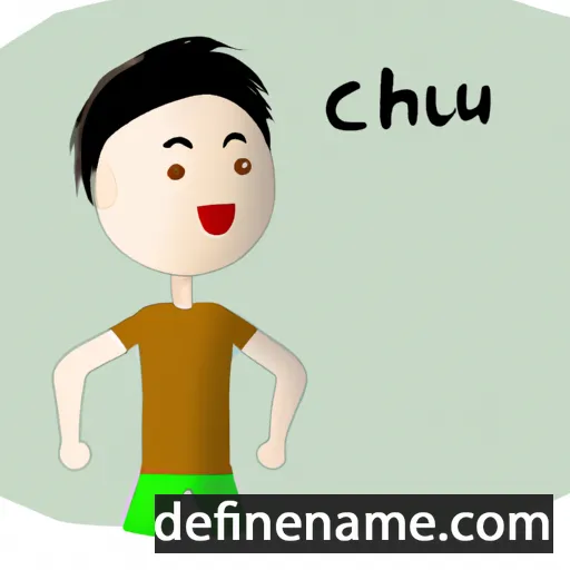 cartoon of the name Chun