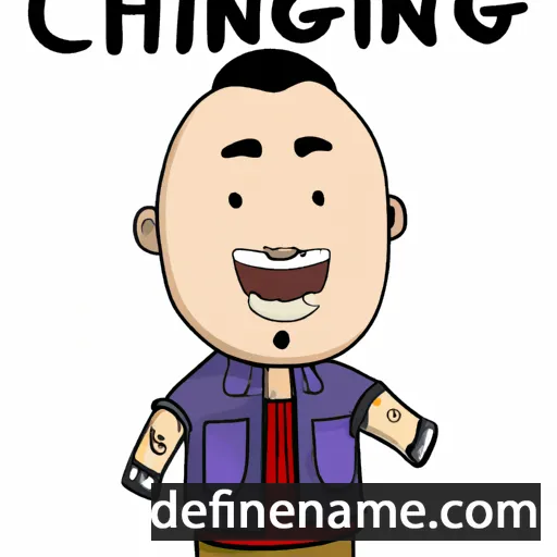 cartoon of the name Chung