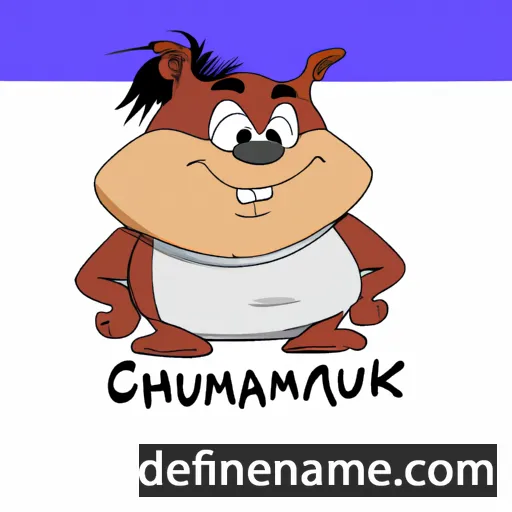 cartoon of the name Chunkamunk