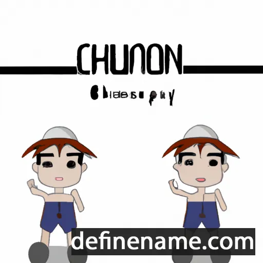 Chunonboy cartoon