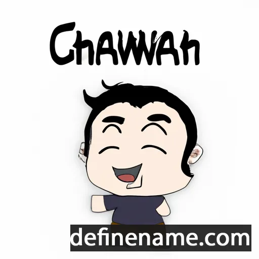 cartoon of the name Churaiwan