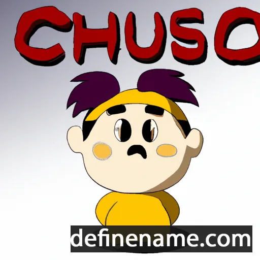 cartoon of the name Chuso