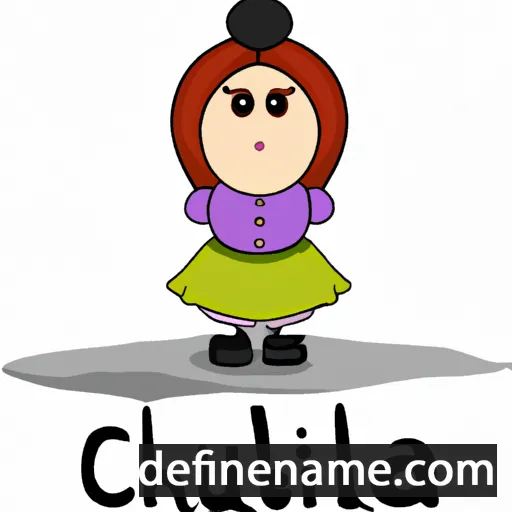 cartoon of the name Chutilla