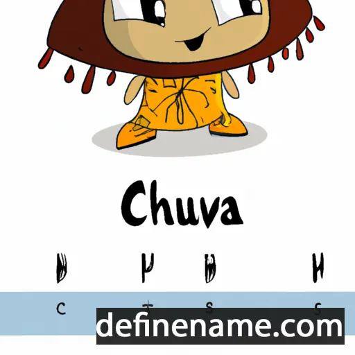 cartoon of the name Chuva