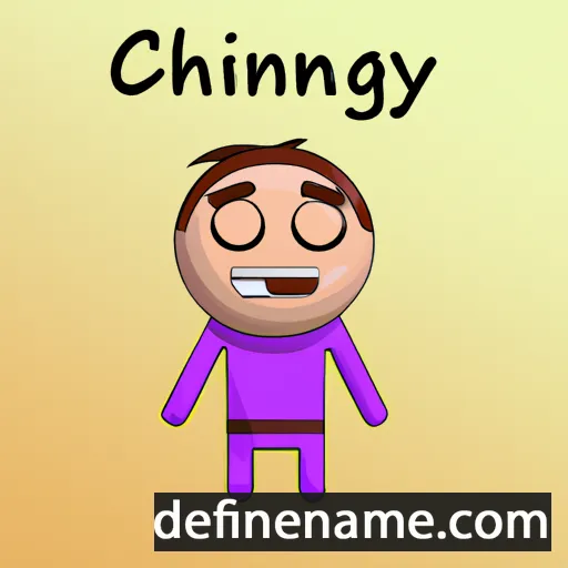 cartoon of the name Chyngyz