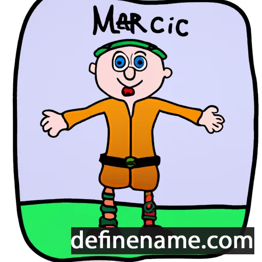 cartoon of the name Ciarmac